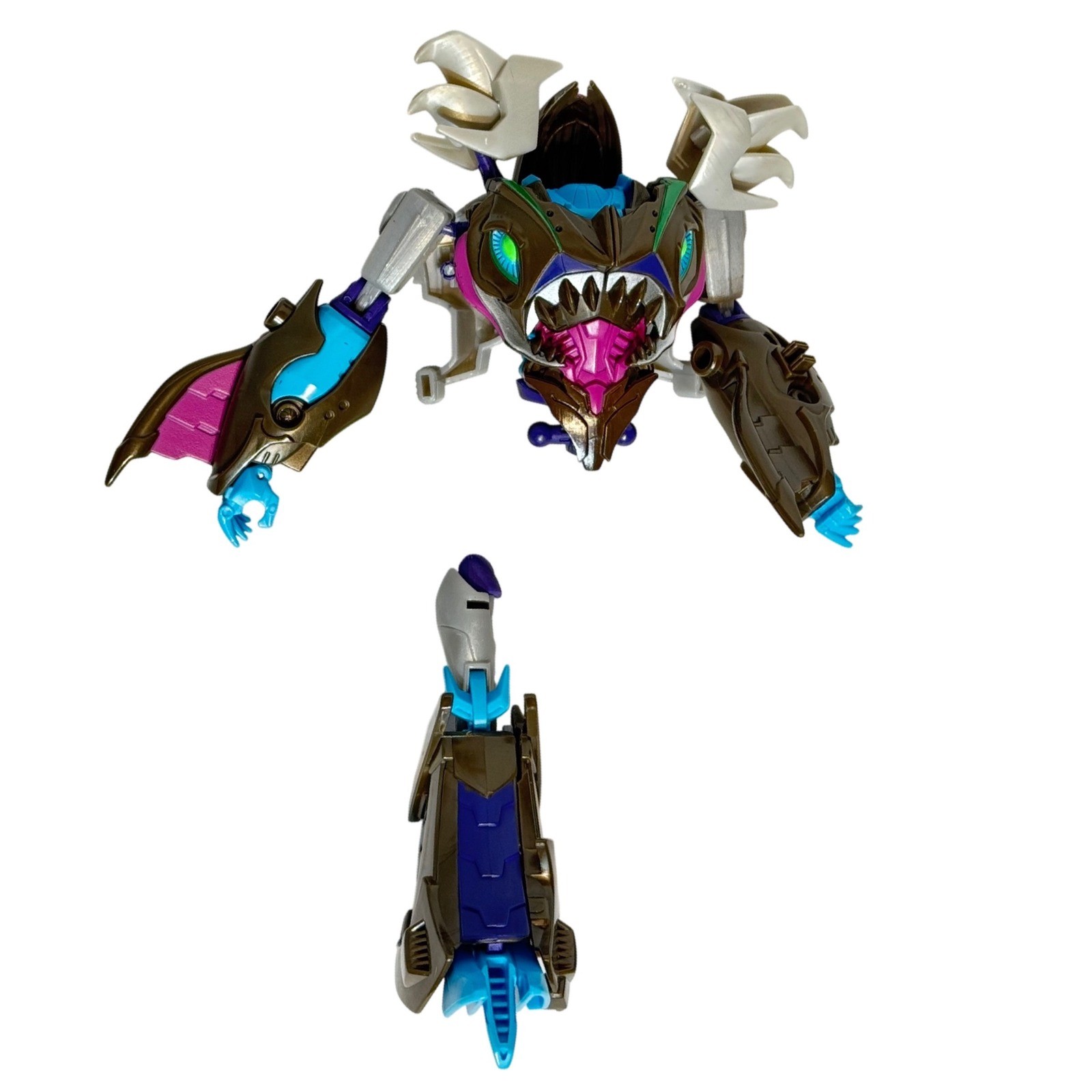 Transformers Prime Beast Hunters Sharkticon Megatron Voyager Ricambi 2004