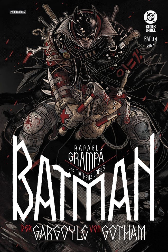 BATMAN - IL GARGOYLE DI GOTHAM #4 PANINI