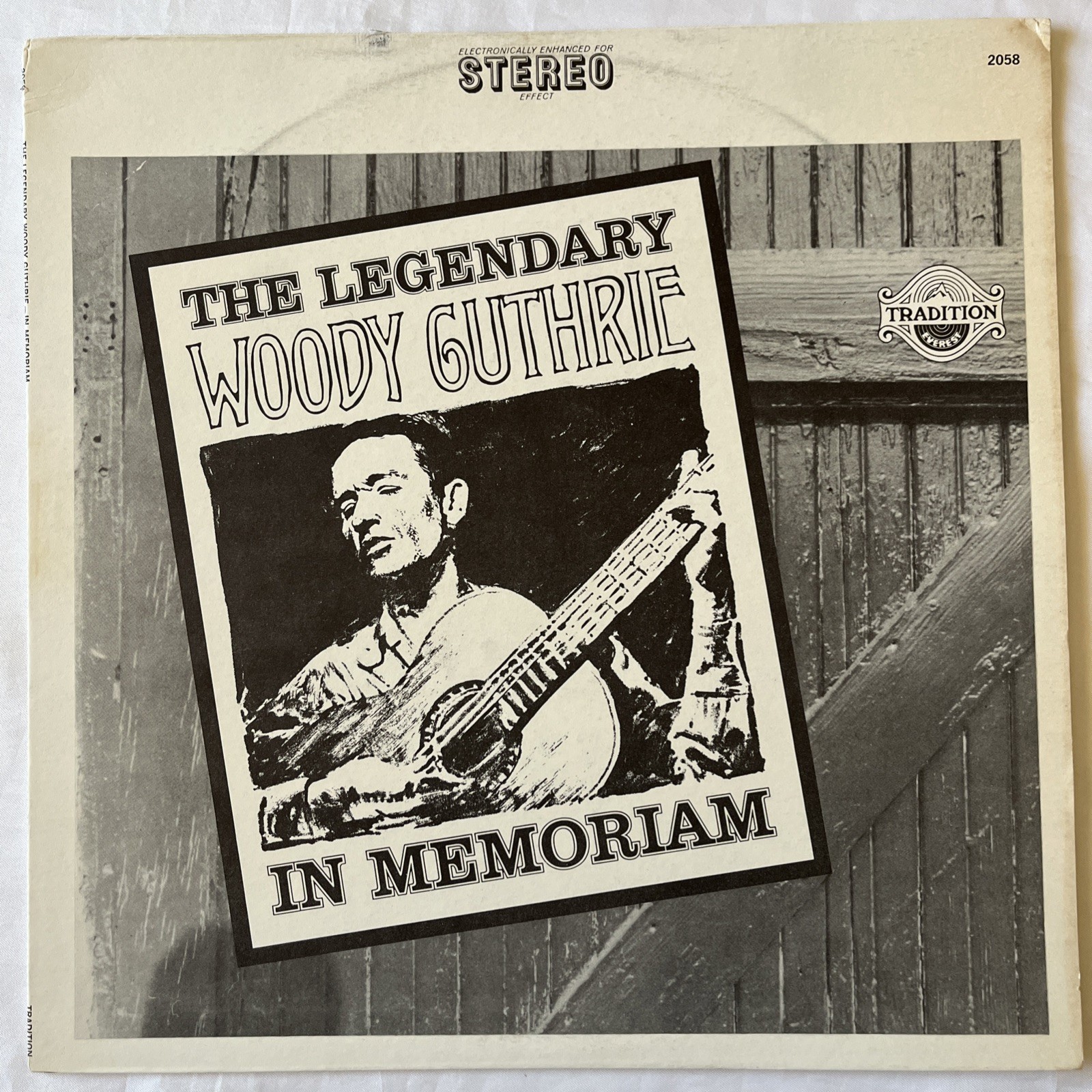Woody Guthrie - In Memoriam 33 RPM Vinyl LP 1967 Tradition Everest Near Mint!