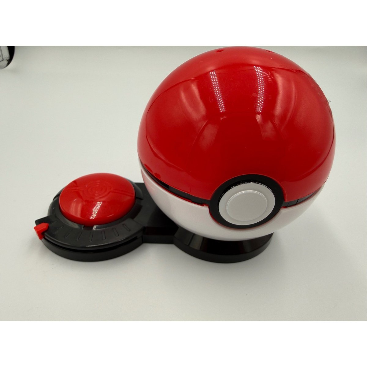 Jazwares Pokemon Poke Ball Launcher 2021 giocattolo rosso bianco PKW2506 SOLO lanciatore