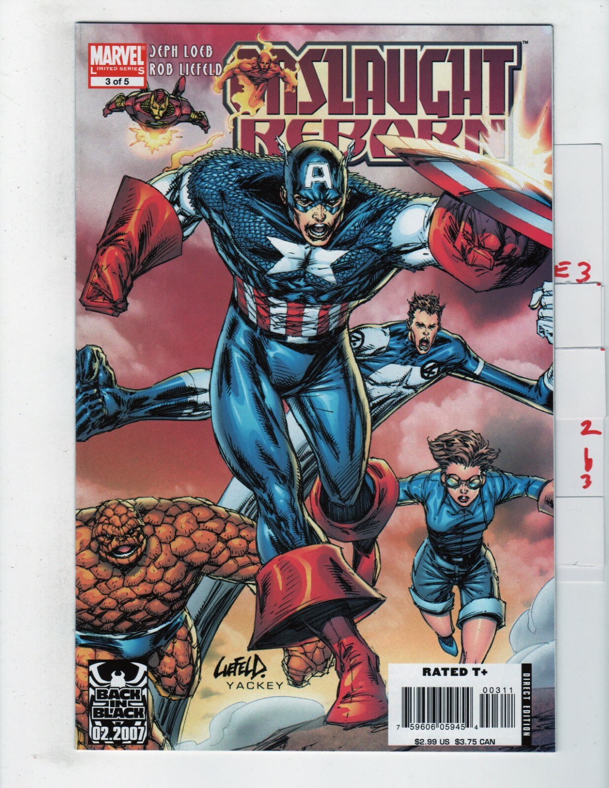 Onslaught Reborn #3 VF/NM 2007 Marvel X-Men e323