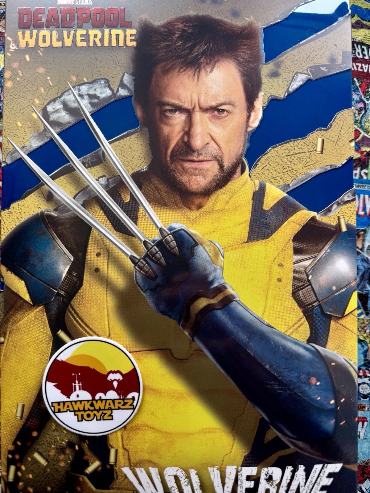Hot Toys Marvel Deadpool & Wolverine Wolverine Deluxe MMS756 1/6 Sideshow