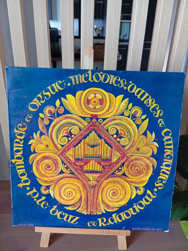 Vinyle musique Bretagne Mouez Breiz Pierre Le Beuz René Daoudal