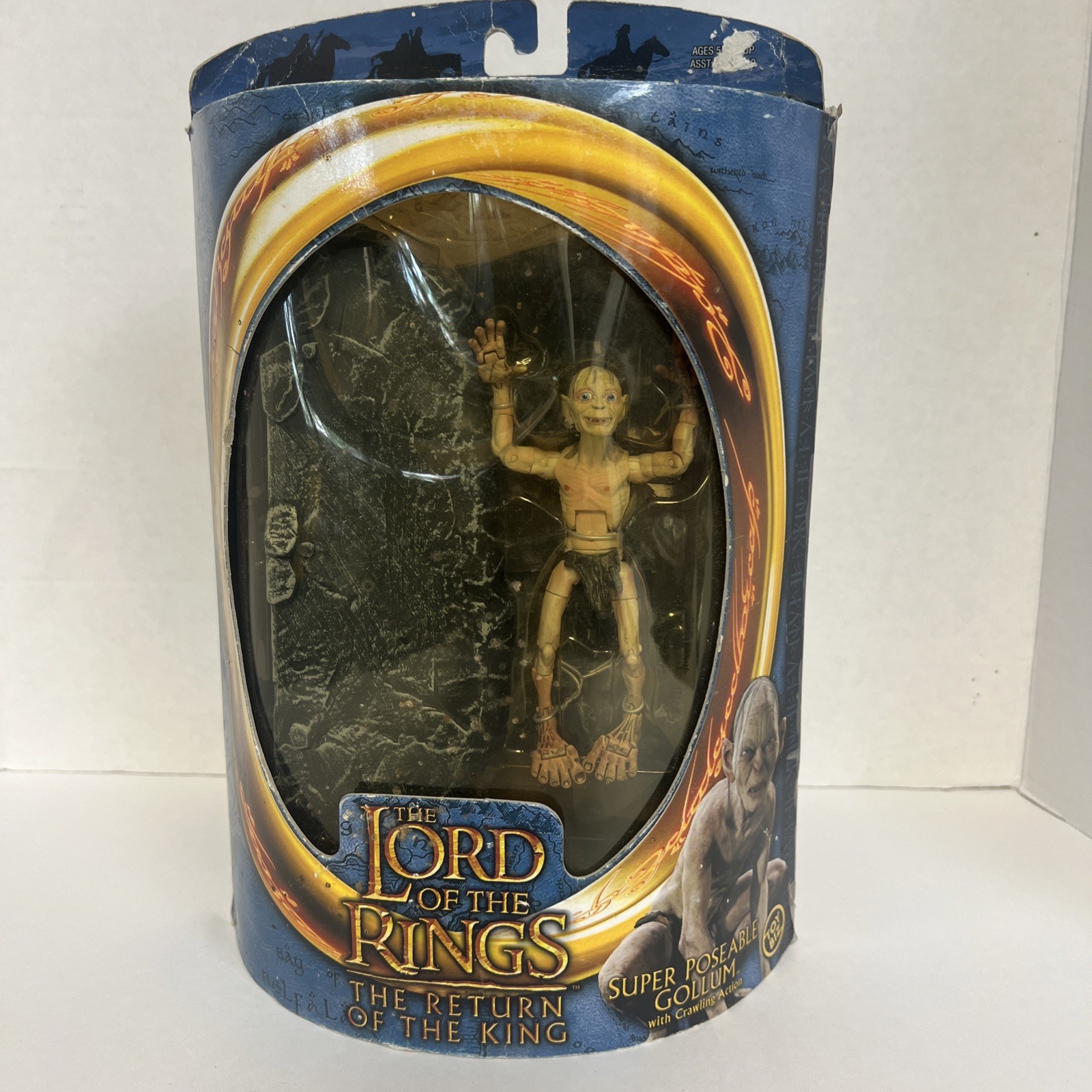 Marvel Toys Return Of The King Gollum Crawling Action Figure