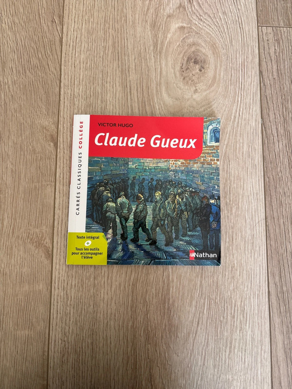 Livre Claude gueux Victor Hugo