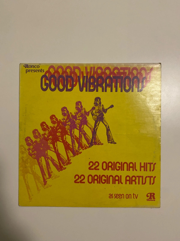 Vintage Good Vibrations 1973 Vinyl LP - Ronco Presents Compilation