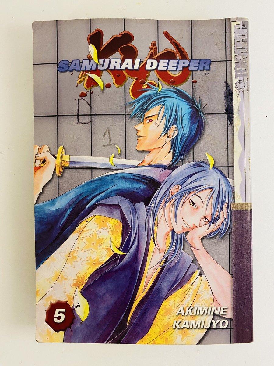 Samurai Deeper Vol 5 Akimine Kamijyo 2000 manga tascabile inglese ToykyoPop