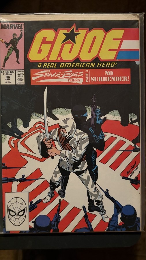G.I. Joe: A Real American Hero #96 (1990) Marvel Comic