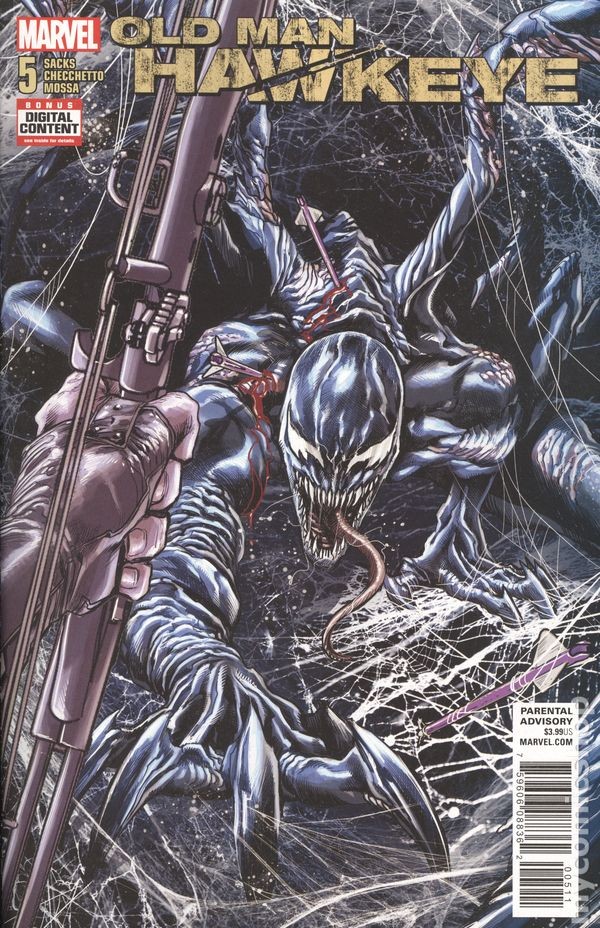 Old Man Hawkeye #5A Checchetto VF 2018 Stock Image