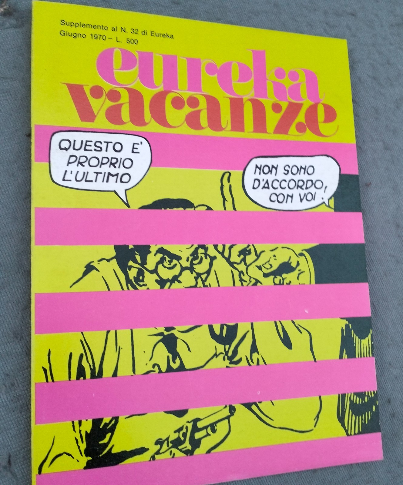 EUREKA  VACANZE-CORNO - 12°  SUPPLEMENTO AL N° 32 / 1970- COME NUOVO