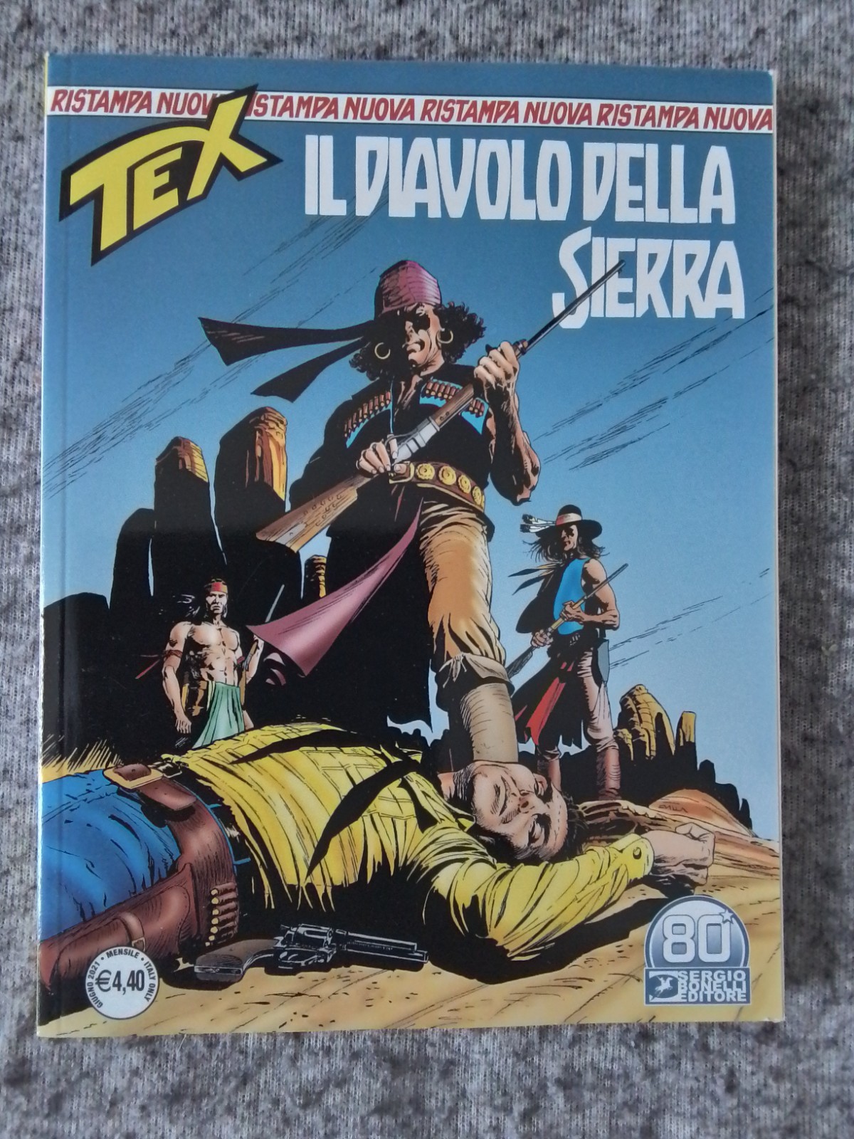 TEX NUOVA RISTAMPA 470 SERGIO BONELLI - NUOVO