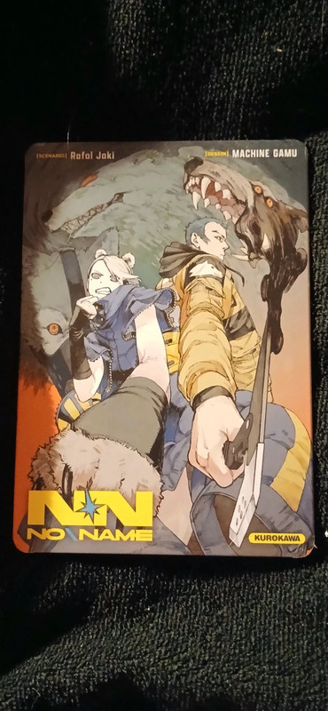 Plaque métal manga No Name