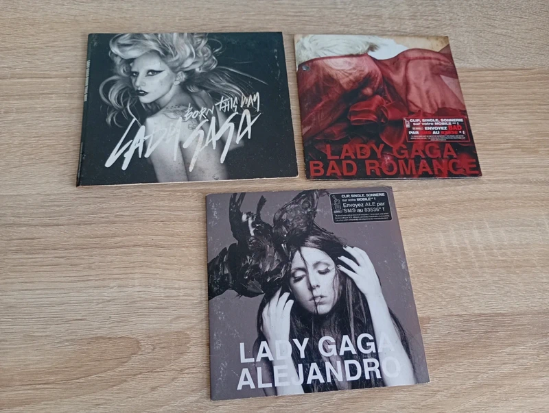 Lady Gaga CD lot