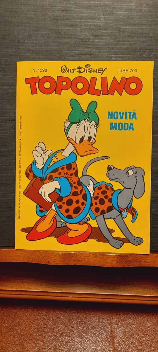 TOPOLINO LIBRETTO 1398 del 12-9-1982 - EDICOLA