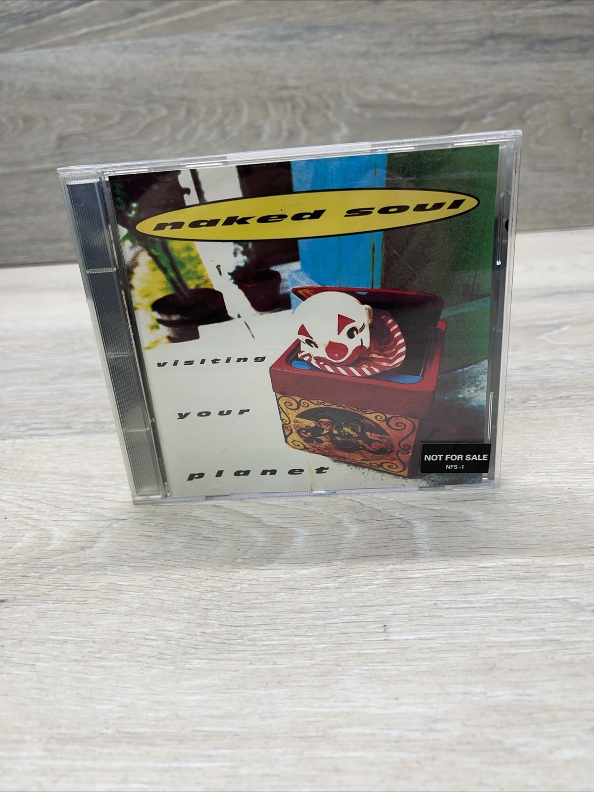 Visiting Your Planet CD Naked Soul   1993 Scotti Bros. Rare Store Copy! NFS-1