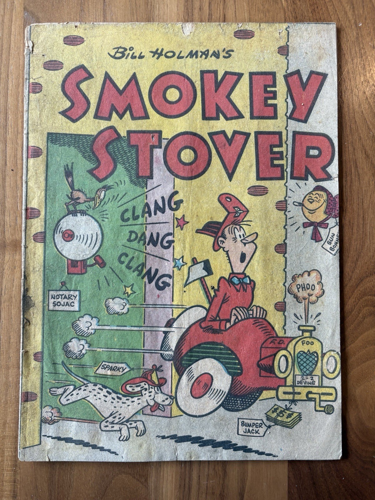 Bill Holman's 1953 Smokey Stover National Fire Prevention Association  Comic 