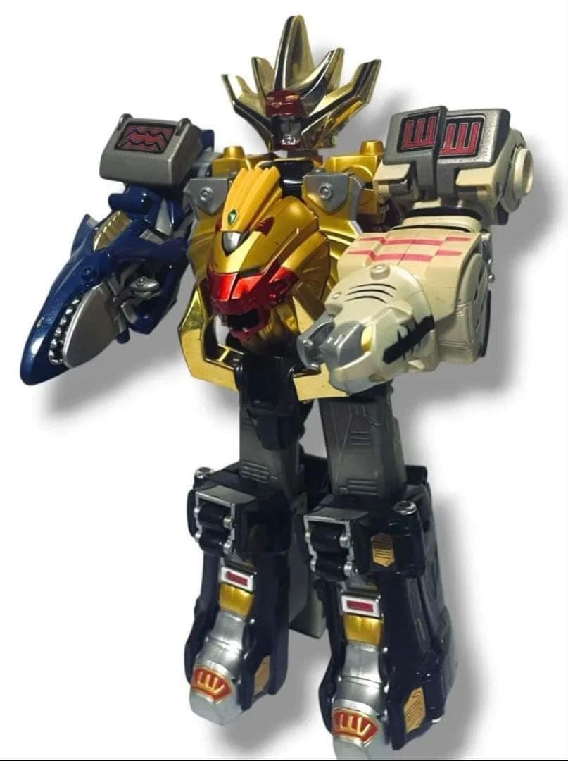 Bandai Power Rangers Wild Force Gao Rangers DX Gao King Megazord 2001 usato