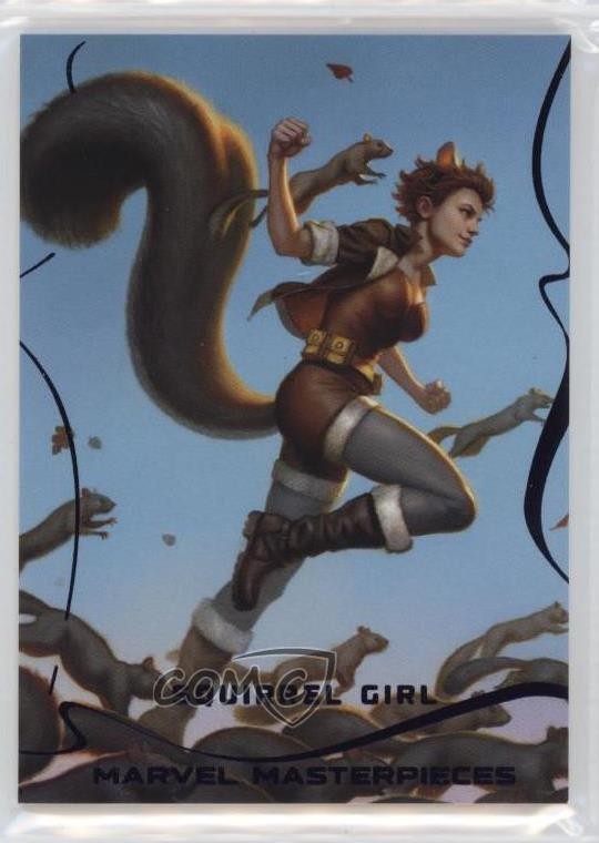 2022 Upper Deck Marvel Masterpieces Epic Purple Foil /199 Squirrel Girl #25 6xl