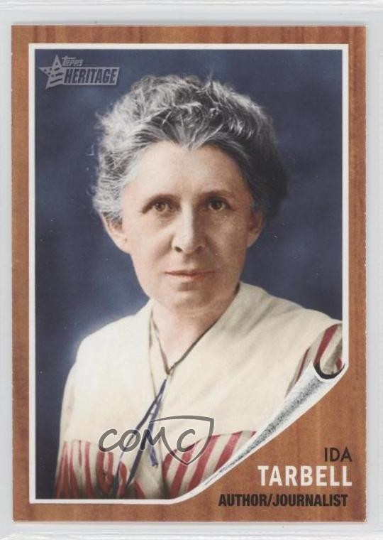 2009 Topps Heritage American Heroes Edition Ida Tarbell #96 0h1