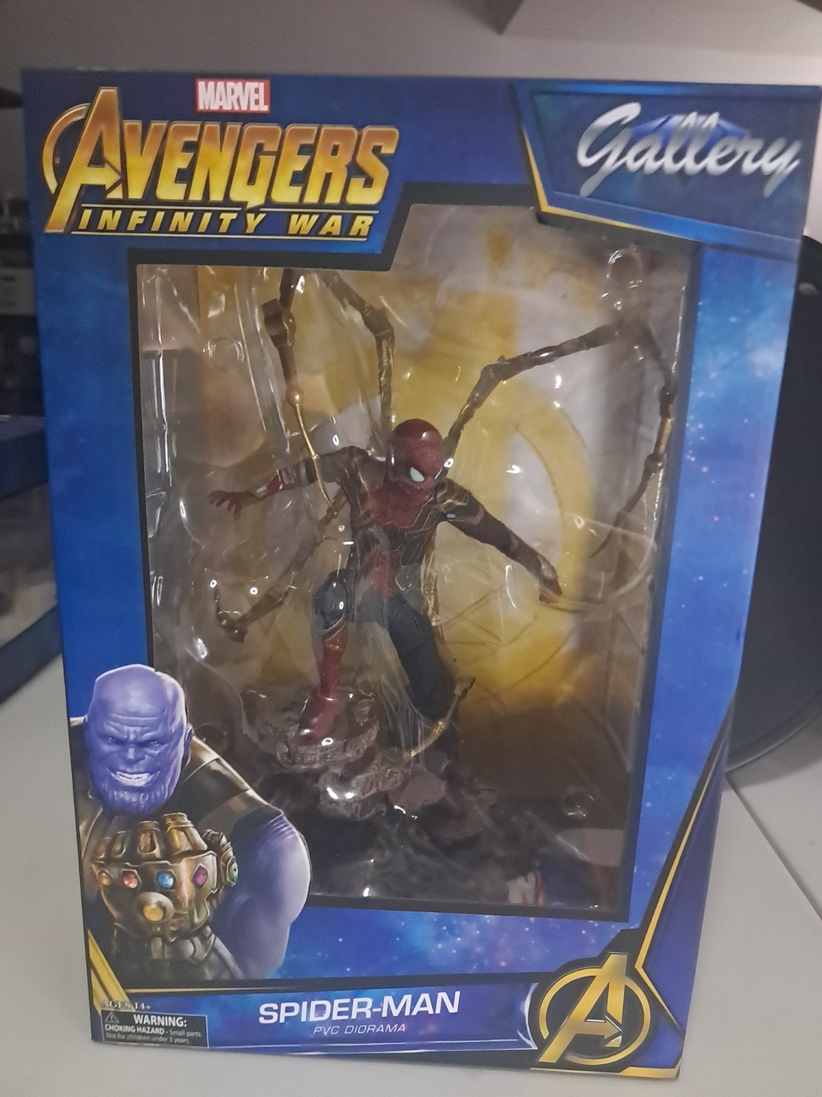 Marvel Avengers Infinity War Spiderman PVC Diorama Statue