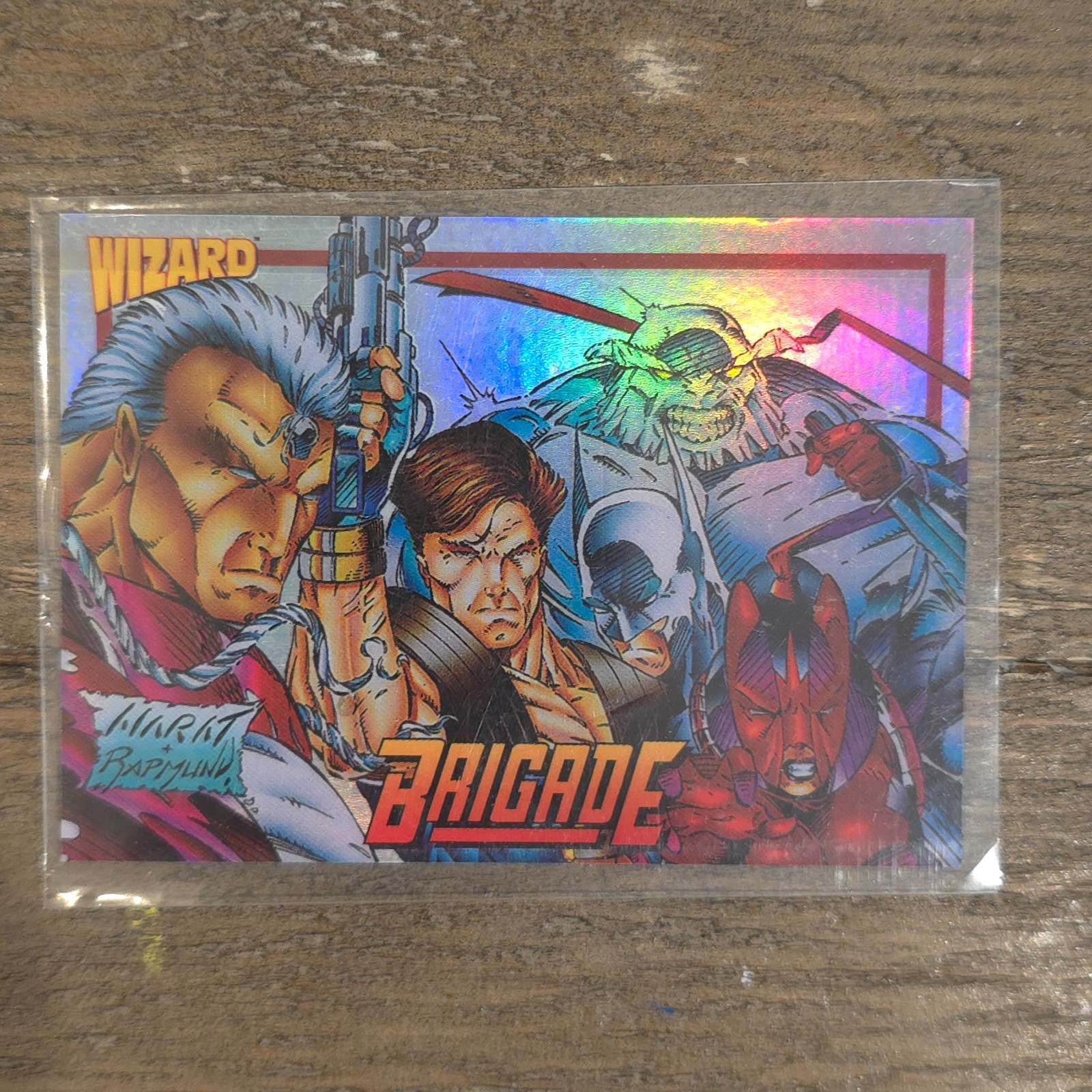 IMAGE COMICS BRIGADE 1993 WIZARD MAGAZINE PROMO CARD #11