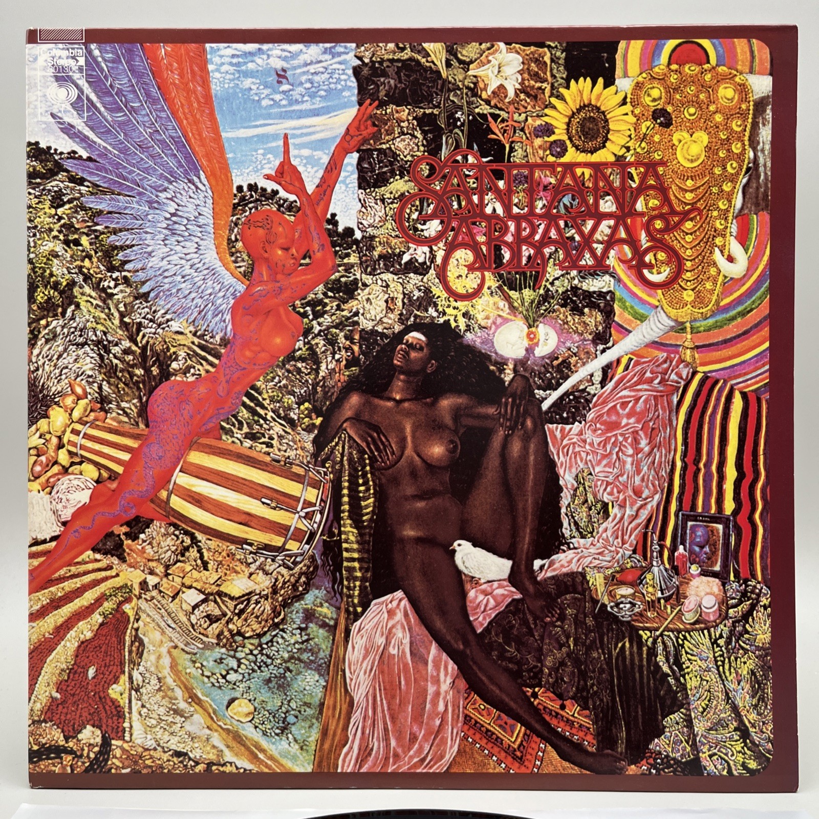Santana – Abraxas USA Pressing LP Vinyl Record Schallplatte Psych Rock