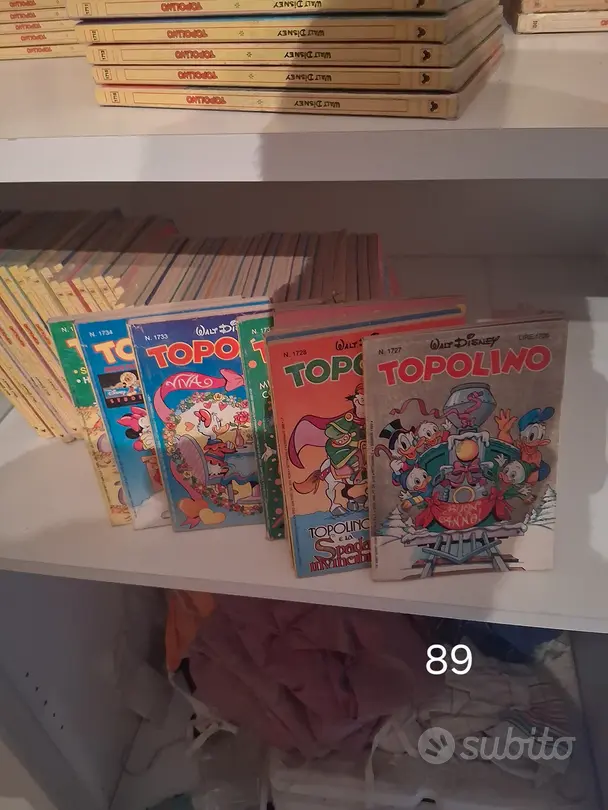 fumetti topolino 1989