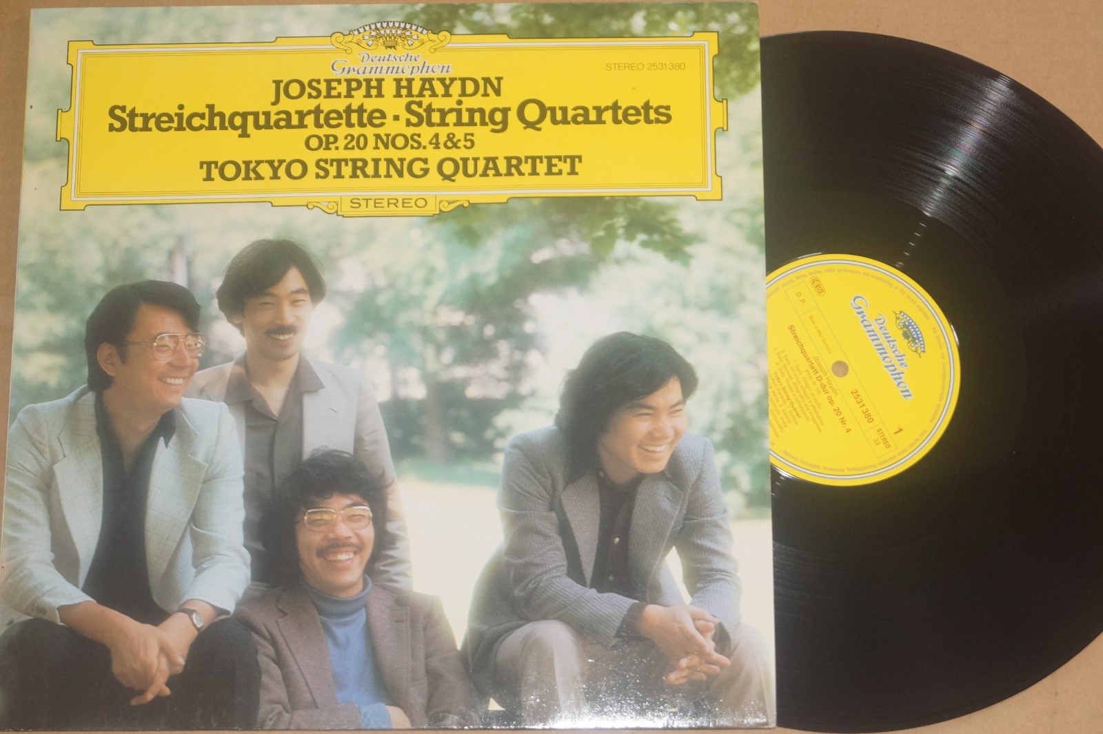 V.A - Haydn - Tokyo String Quartet – Streichquartette Op. 20 Nos. 4 & 5 LP - nm