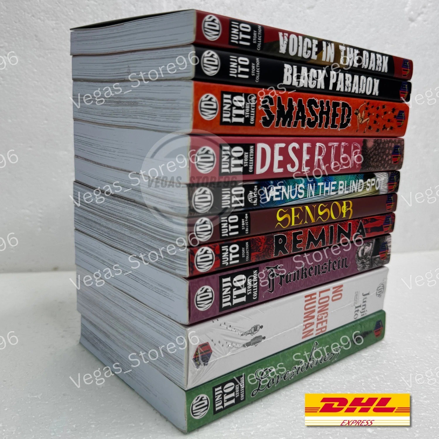 Junji Ito Story Collection manga inglese volume 1-10 set completo fumetti DHL