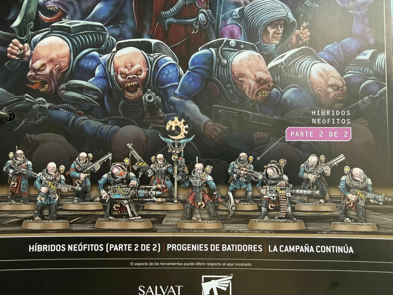 Híbridos Neófitos - Cultos Genestealer