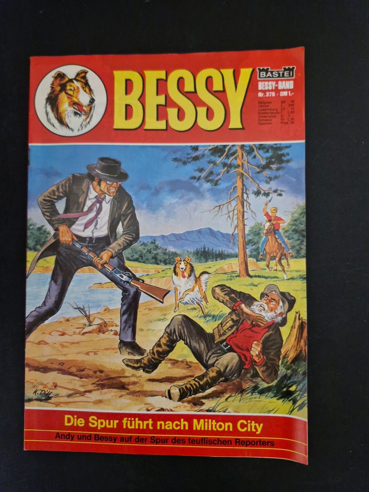 Fumetto Bessy n.376 (Bastione 1ª Edizione) Z1-2