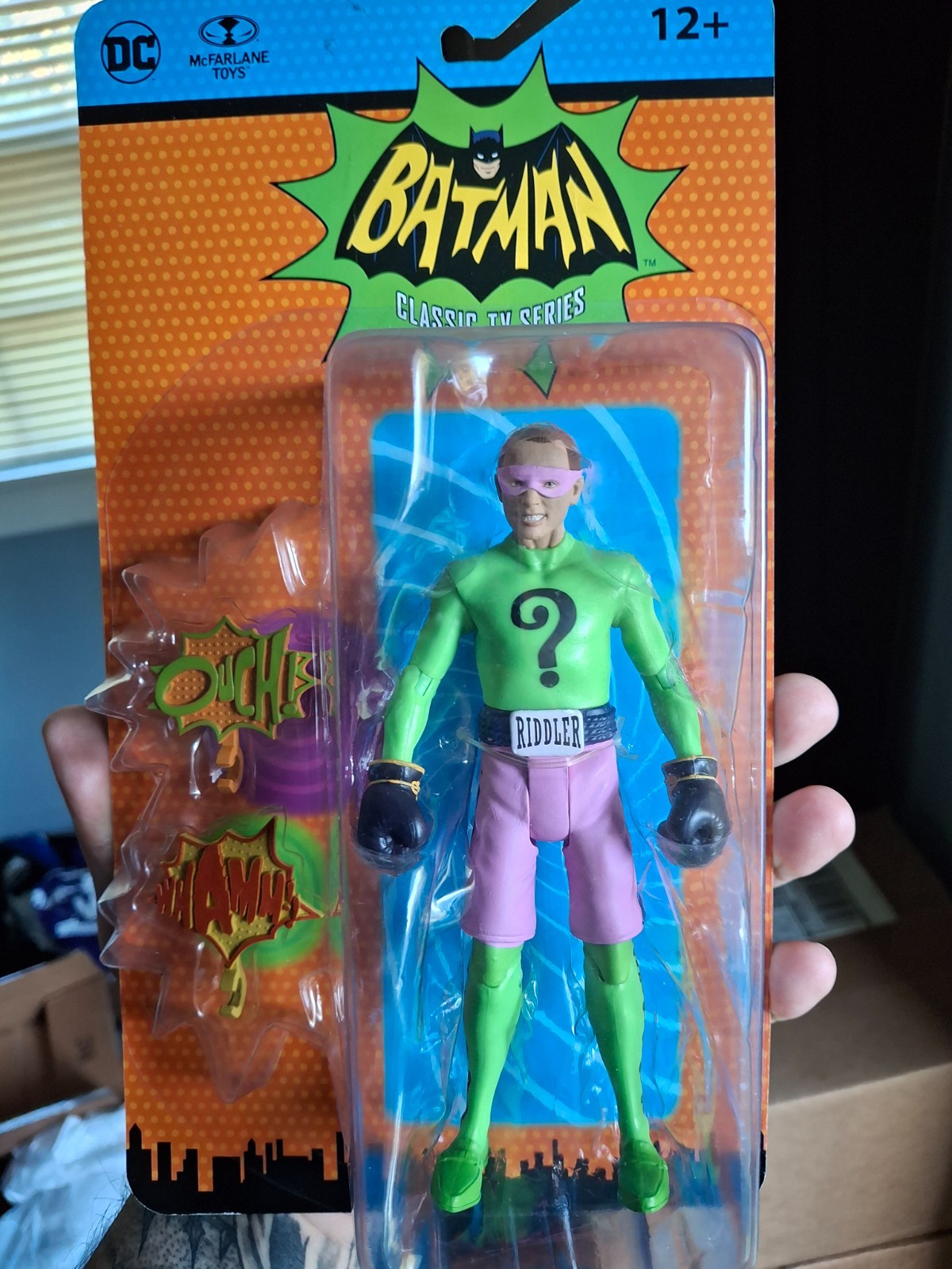DC THE RIDDLER Batman Classic 1966 Serie TV Modellino McFarlane NUOVO