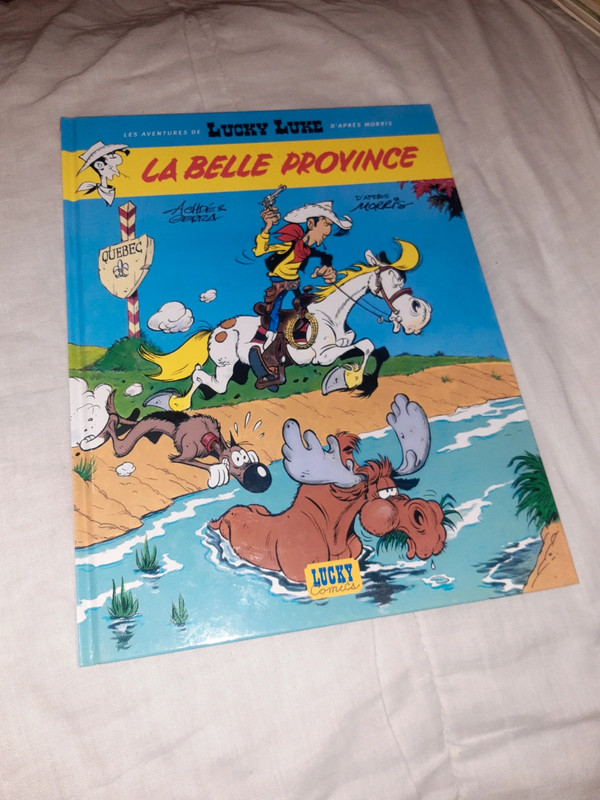 BD bande dessinée Lucky Luke n°1