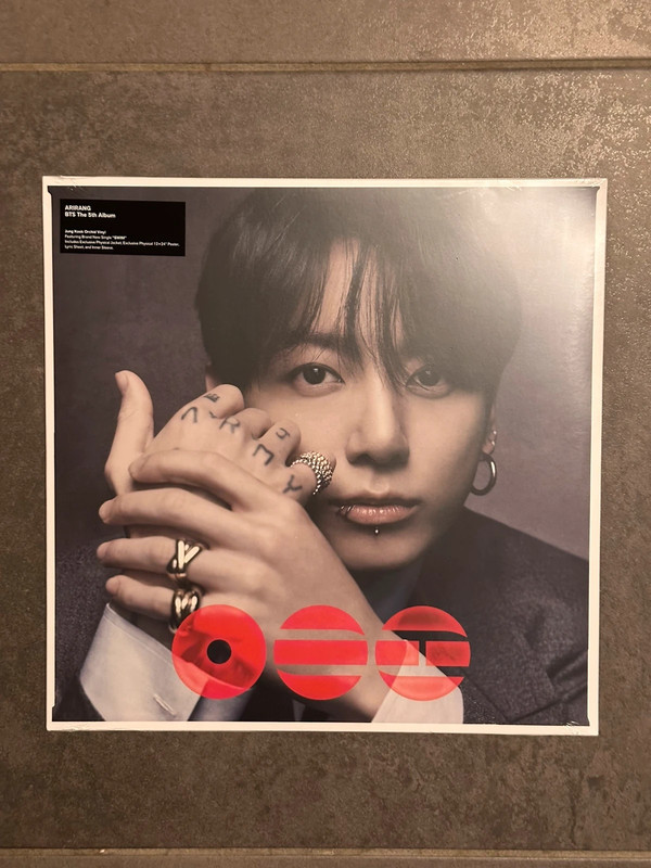 Vinyle BTS The 5th Album 'Arirang' (Jung Kook) édition limitée