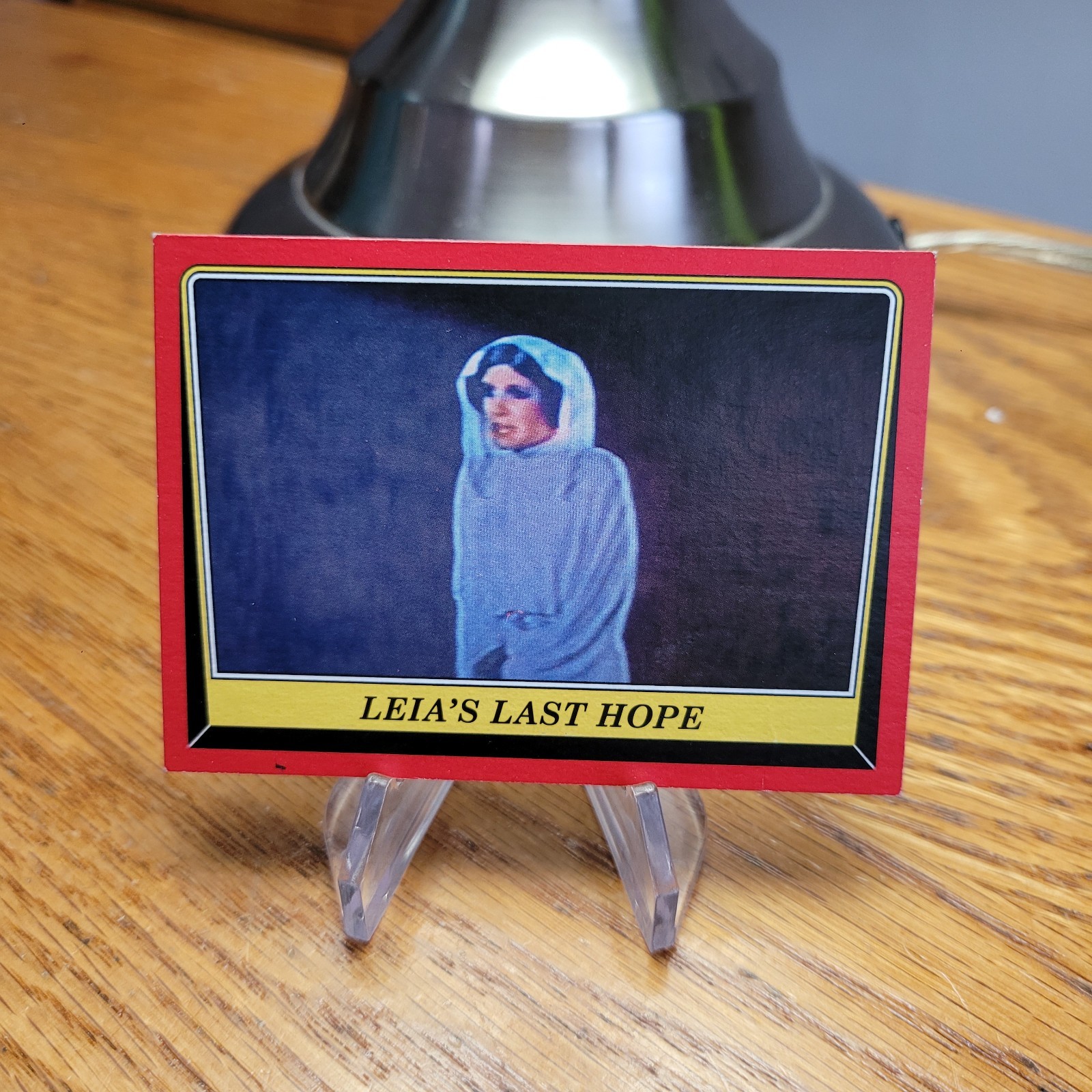 2016 Topps Rogue One: Mission Briefing #28 L'ultima speranza di Leia