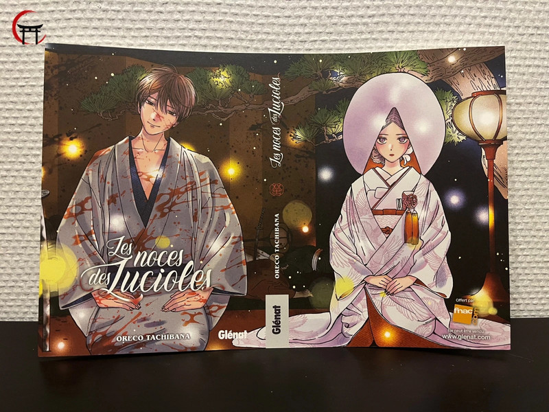 Jaquette manga les noces des lucioles édition limitée Fnac