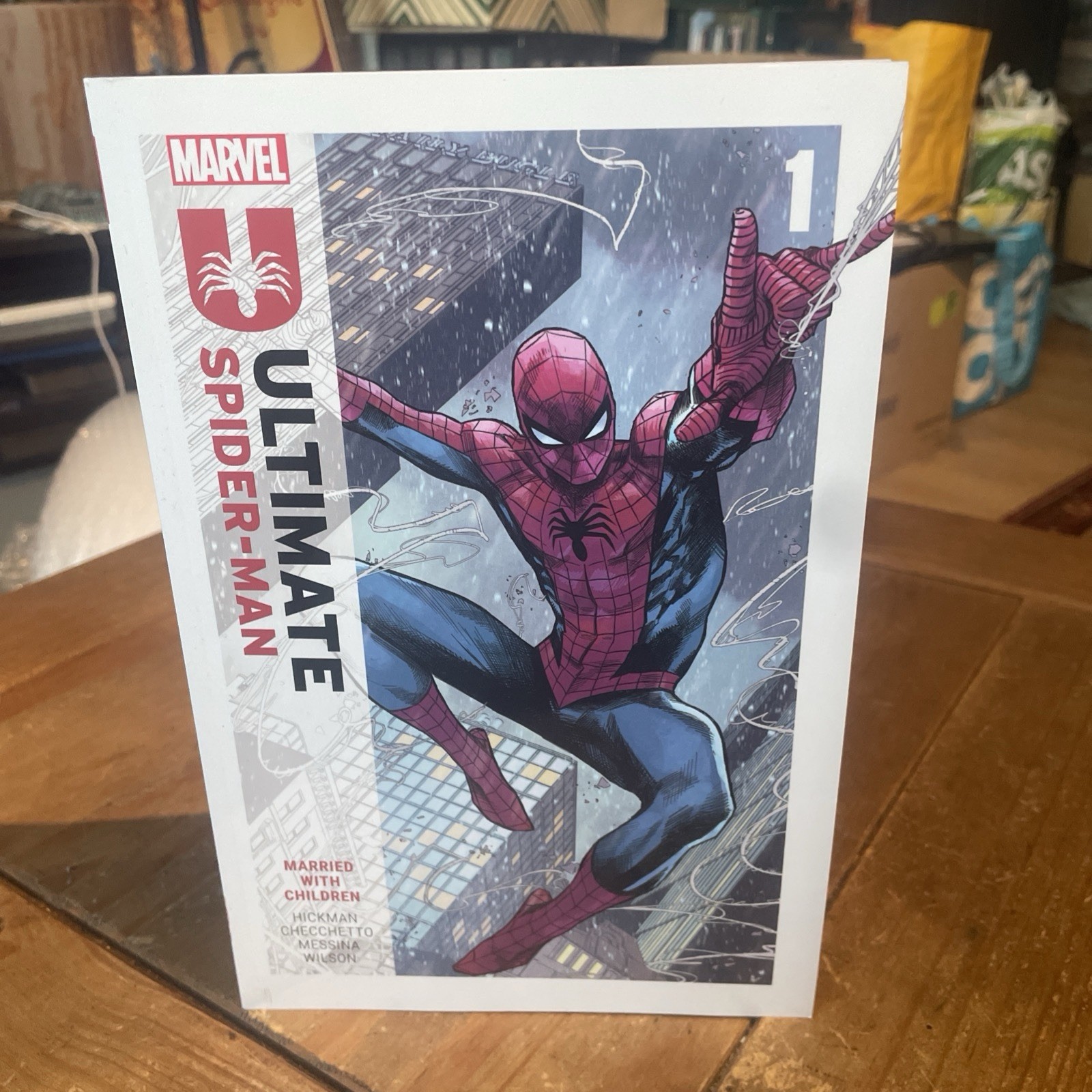Marvel Ultimate Spider-Man Married With Children Graphic Novel