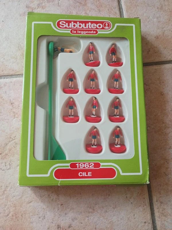 Subbuteo La Leggenda Cile 1962 – Squadra completa Fabbri Hasbro – Mai aperto