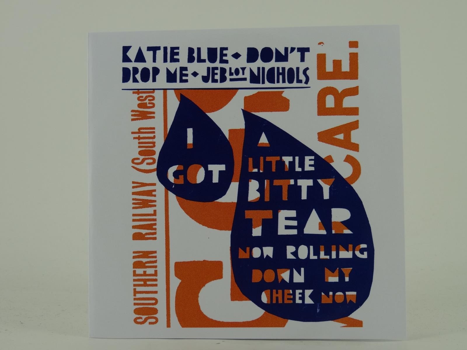 JEB LOY NICHOLS KATIE BLUE (A71) 2 Track Promo CD Single including Picture Sleev
