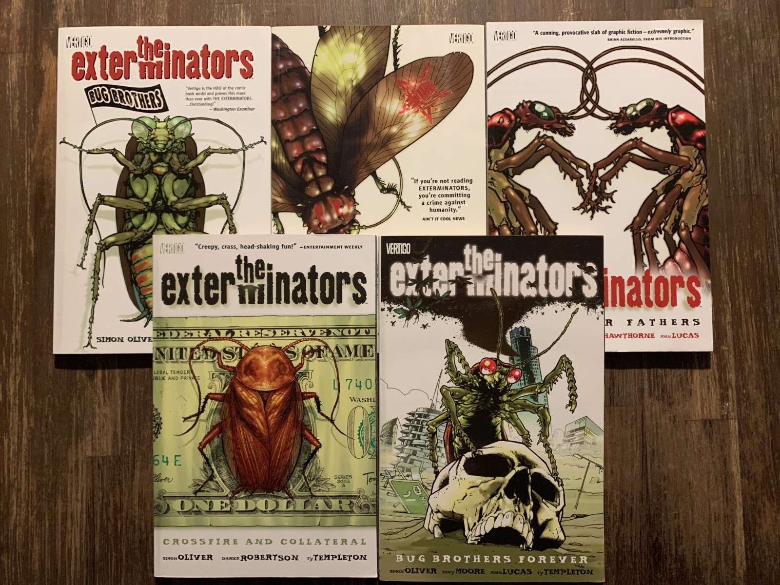 The Exterminators Vol 1-5, Vertigo, Englisch