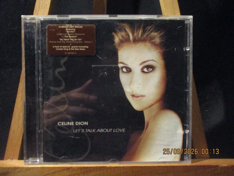 CD Céline Dion "Let's talk about Love"