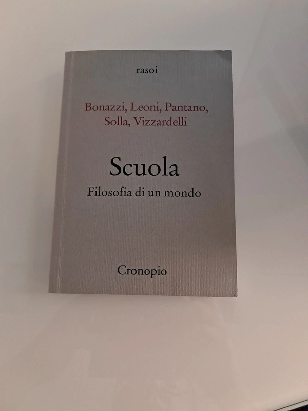 Scuola filosofia di un mondo
