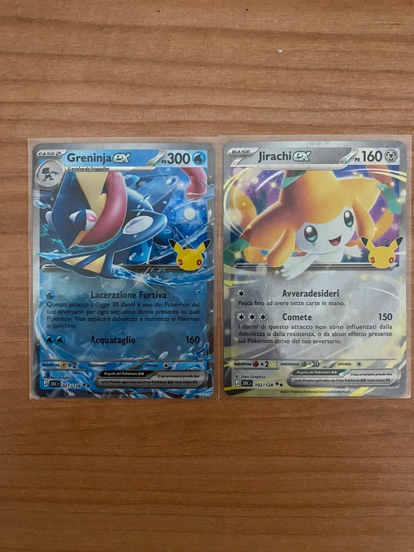 Greninja ex / jirachi ex 30th