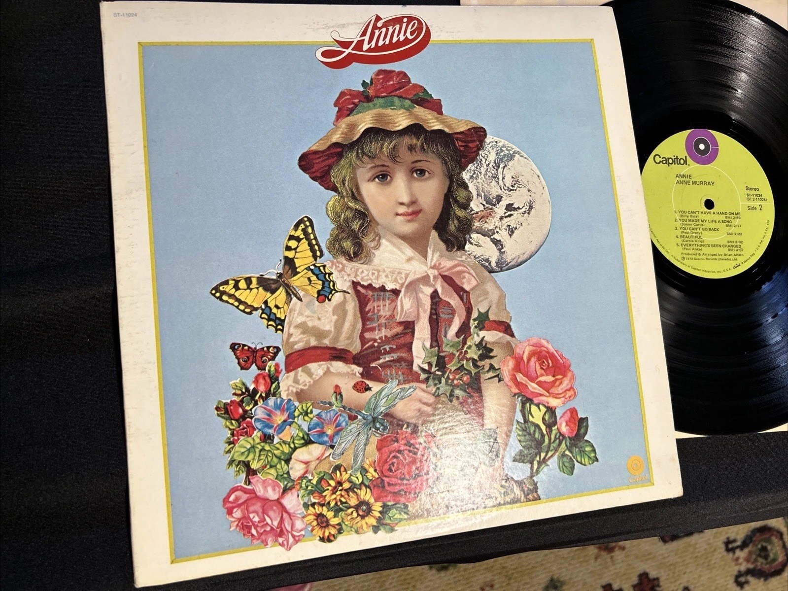 Anne Murray ANNIE Original 1972 Vinyl Sounds Amazing VG+!