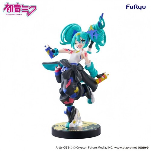Furyu - Hatsune Miku - Statua ragazza dipinta Muchute
