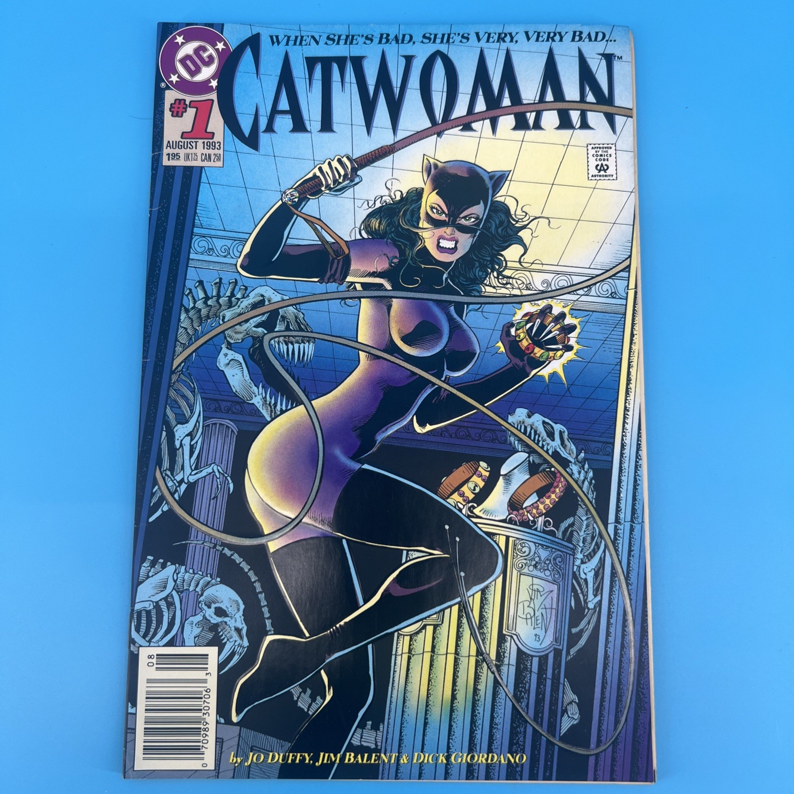 CATWOMAN #1 (1993) Classic Jim Balent Cover Mortal Kombat Ad Key