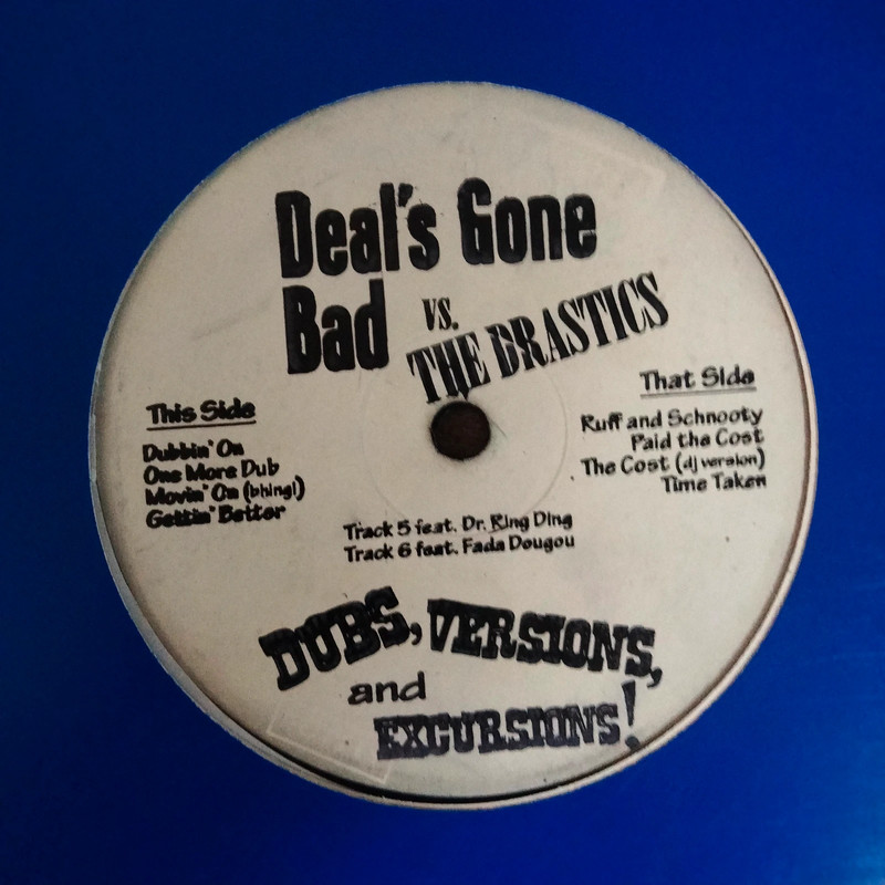 Lp 2009 DUB Ska Rocksteady. Deal's gone bad vs The Drastics Vinyl vinile vinilo