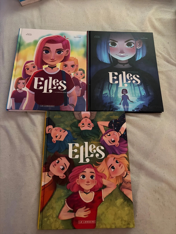 Tomes 1,2 et 3 Elles