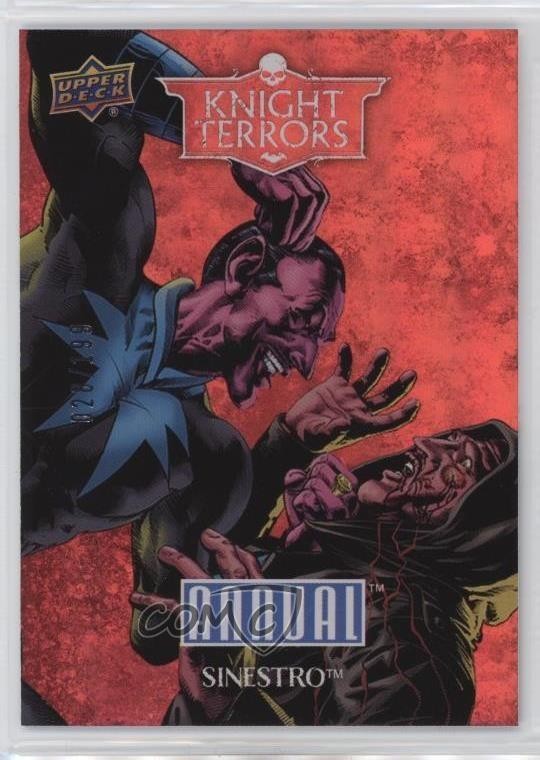 2023-24 Upper Deck DC Annual Knight Terrors Red 28/199 Sinestro #KT-21 18tk