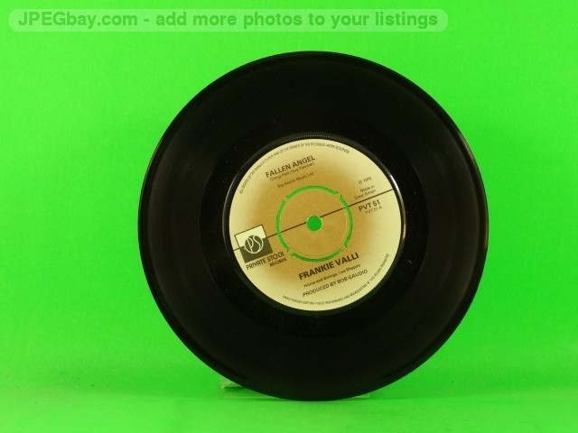 VALLI,FRANKIE FALLEN ANGEL (2) (137) 7" PRIVATE STOCK